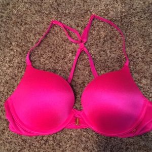 Victoria’s Secret push up, racerback bra